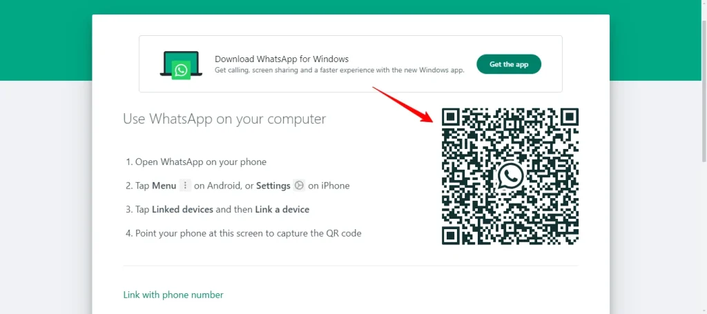 QR code to link devices, Whatsapp Across Multiple Devices