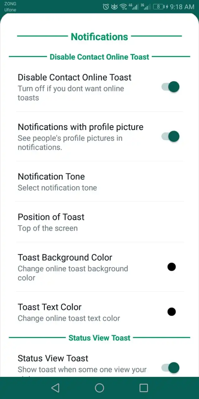 profile view toast
