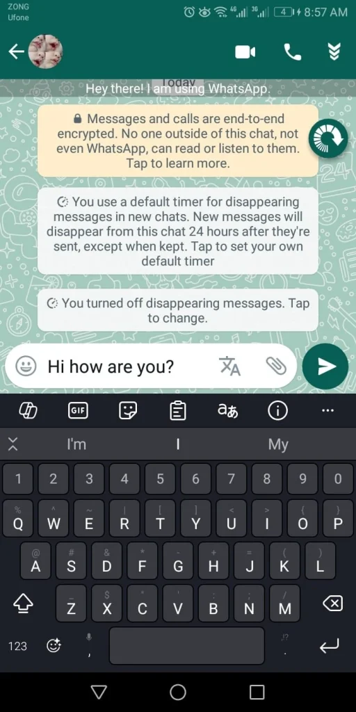 tmwhatsapp conversation screen