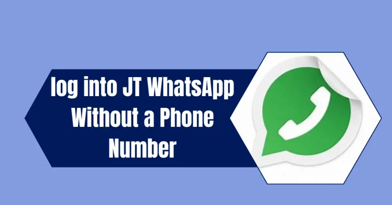 log into jtwhatsapp without phone number